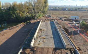 El puente Anaya busca resolver un problema histórico de escurrimiento