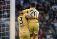 Golpe de autoridad en Santiago: Boca lo dio vuelta en minutos y quedó a un paso de la cima