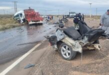 Fatal accidente en Neuquén: un joven de 24 años murió tras un choque frontal