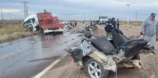 Fatal accidente en Neuquén: un joven de 24 años murió tras un choque frontal