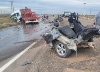 Fatal accidente en Neuquén: un joven de 24 años murió tras un choque frontal