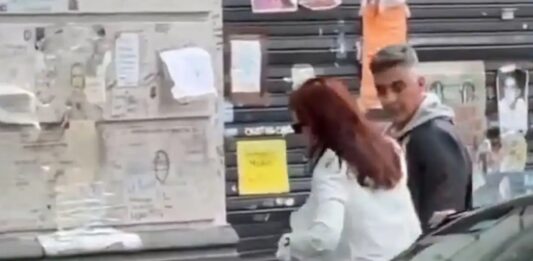 Cristina en la calle, polémica en redes y una mateada con agenda política