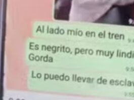 Acusan a un argentino de enviar mensajes racistas sobre un niño durante un viaje en tren
