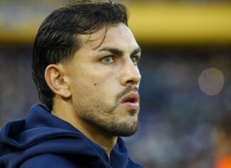 Paredes encendió las alarmas en la Selección tras una sobrecarga muscular