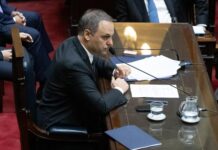 Adorni canceló su informe de gestión en el Senado y crece la tensión política