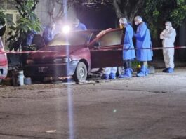 Hallaron a una mujer calcinada dentro de un auto y la principal hipótesis es un femicidio