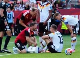 Alemania ganó sobre la hora, pero perdió a una de sus máximas estrellas