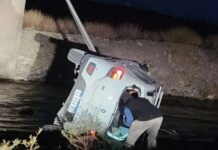 Milagro en Mendoza: rescataron a una pareja de Neuquén tras caer al río Malargüe