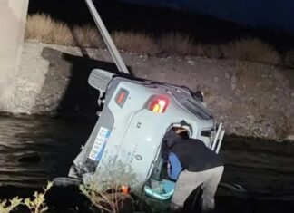 Milagro en Mendoza: rescataron a una pareja de Neuquén tras caer al río Malargüe