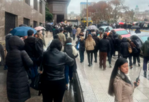 Desalojaron preventivamente el Palacio de Hacienda por una alerta explosiva