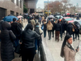 Desalojaron preventivamente el Palacio de Hacienda por una alerta explosiva