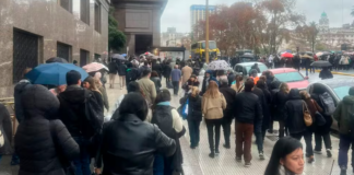 Desalojaron preventivamente el Palacio de Hacienda por una alerta explosiva