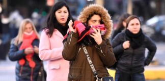 El frío polar se intensifica y este miércoles será el día más frío de la semana