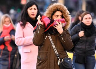 El frío polar se intensifica y este miércoles será el día más frío de la semana