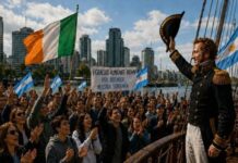 Irlanda celebrará a Brown en Buenos Aires: una jornada para reencontrarse con la historia, la cultura y las raíces