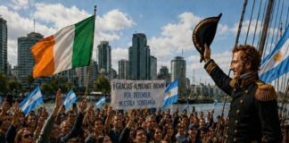 Irlanda celebrará a Brown en Buenos Aires: una jornada para reencontrarse con la historia, la cultura y las raíces