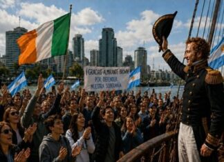 Irlanda celebrará a Brown en Buenos Aires: una jornada para reencontrarse con la historia, la cultura y las raíces