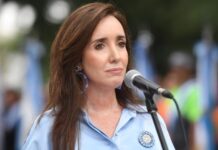 Victoria Villarruel saludó a los periodistas y volvió a marcar distancia de Javier Milei