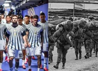 Argentina-Inglaterra: veteranos de Malvinas pidieron separar el fútbol de la guerra