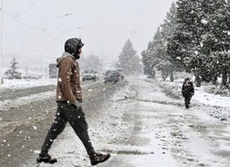 Triple alerta en Neuquén por lluvias, nevadas y vientos con ráfagas de hasta 90 km/h
