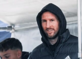 Messi reapareció en una cancha de Primera C tras la final del Mundial