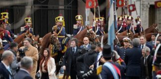 Sin Villarruel, Milei encabezó el Tedeum por el 9 de Julio junto a su nuevo Gabinete