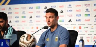 Scaloni, quebrado tras la clasificación: «Estoy sin palabras, esta gente nos lleva a ganar»