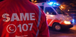 Un hombre murió de un infarto y el SAME atendió seis emergencias cardíacas durante Argentina-Suiza