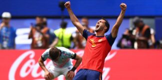 Con un gol récord de Merino, España eliminó a Bélgica y está en semifinales