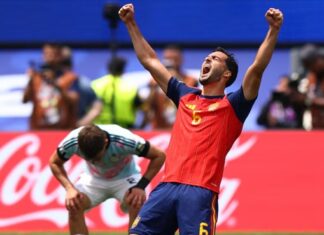 Con un gol récord de Merino, España eliminó a Bélgica y está en semifinales