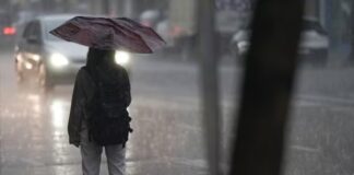 Emitieron una alerta naranja para más de 10 provincias por tormentas fuertes, caída de granizo y vientos
