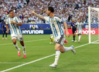 Con Messi como figura, Argentina derrotó a Cabo Verde en tiempo suplementario