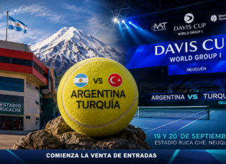 Copa Davis en Neuquén: comenzó la venta de entradas para la histórica serie entre Argentina y Turquía