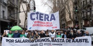Paro docente: el Gobierno cuestionó a CTERA y aseguró que el acatamiento fue «dispar»