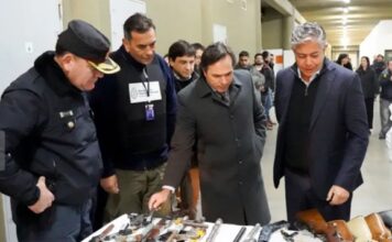 Figueroa: «Un Neuquén más seguro es un Neuquén con menos armas»