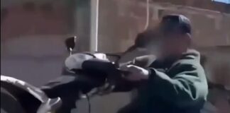 Investigan a una pareja de Catamarca que hizo una peligrosa maniobra en moto con un bebé en brazos