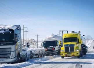 Neuquén tiene 1.581 camiones varados por el temporal y Pino Hachado continúa cerrado