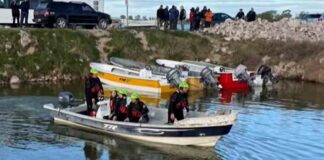 Cuatro pescadores murieron tras el vuelco de una lancha en Guaminí y buscan a un quinto