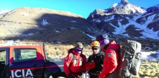 Buscan a un andinista bonaerense desaparecido hace cinco días en la cordillera de Mendoza