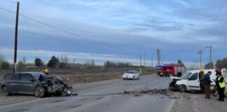 Río Negro: Murió un joven de 19 años tras un choque frontal en la Ruta 65