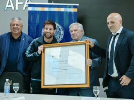 Antes de su despedida, Lionel Messi recibió el Doctorado Honoris Causa de la UBA