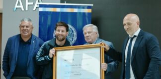 Antes de su despedida, Lionel Messi recibió el Doctorado Honoris Causa de la UBA
