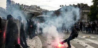 Francia bajo tensión: una masiva protesta estudiantil dejó graves incidentes y abrió una polémica por la represión policial