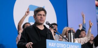 Kicillof defendió a Cristina Kirchner y se proyectó hacia 2027