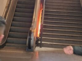 Incendio en Constitución: hubo un herido y evacuaron la estación