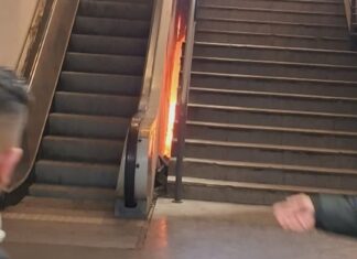 Incendio en Constitución: hubo un herido y evacuaron la estación