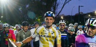 Scaloni cambió la pelota por la bicicleta y recorrió 129 kilómetros en Buenos Aires