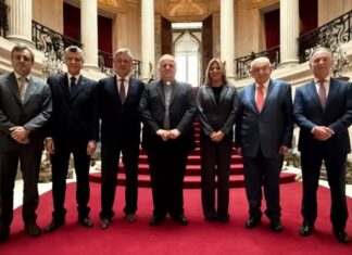 Empresarios del G-6 se reunieron con el Nuncio Apostólico y hablaron sobre la visita del Papa